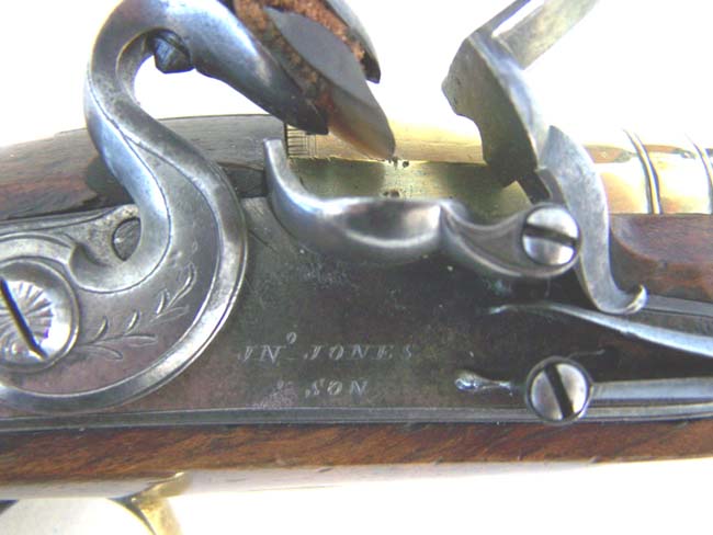 A Rare Pair of English Flintlock brass barreled Blunderbuss Pistols circa 1800 — image 4